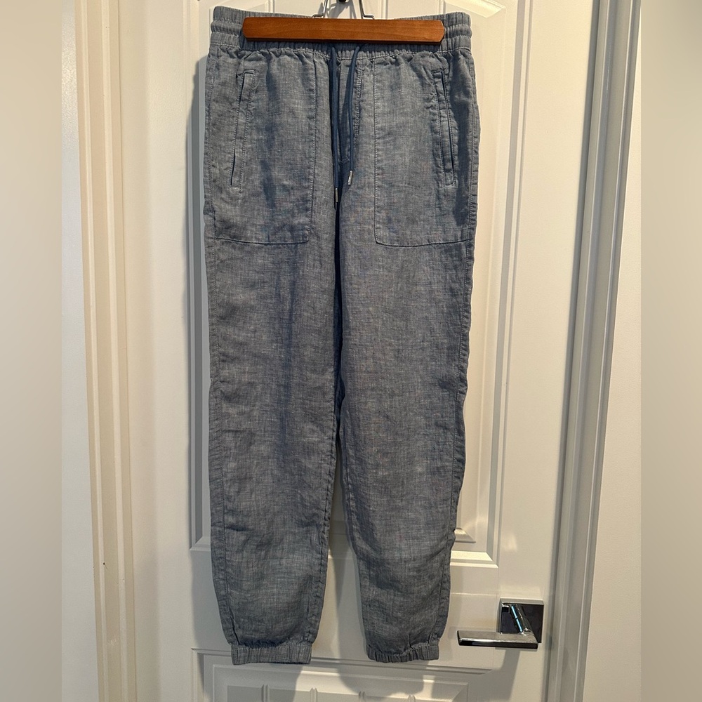Athleta Retreat Linen Jogger Pants
